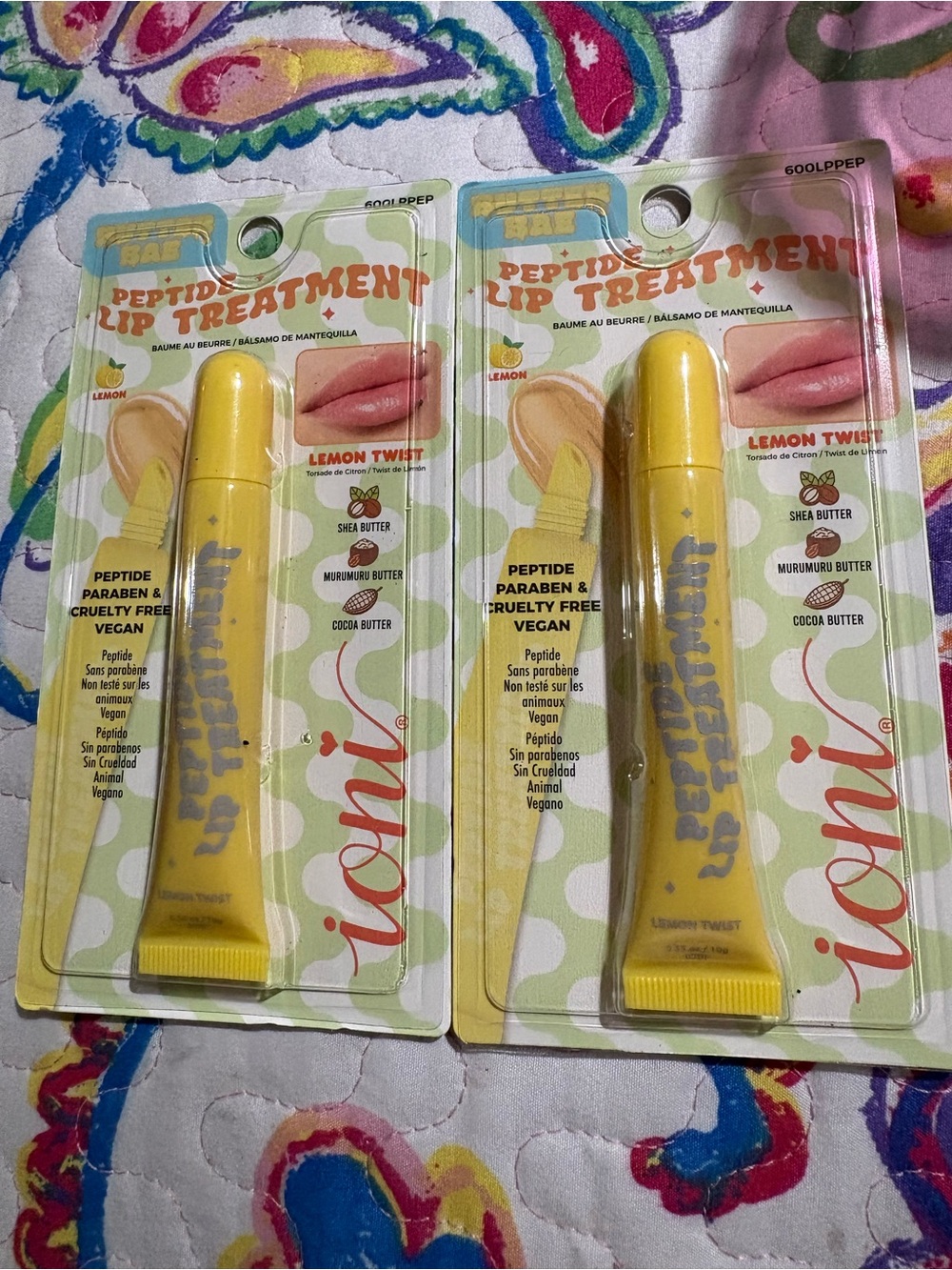 Lionié Peptide Lip Treatment - Lemon Twist (Yellow)